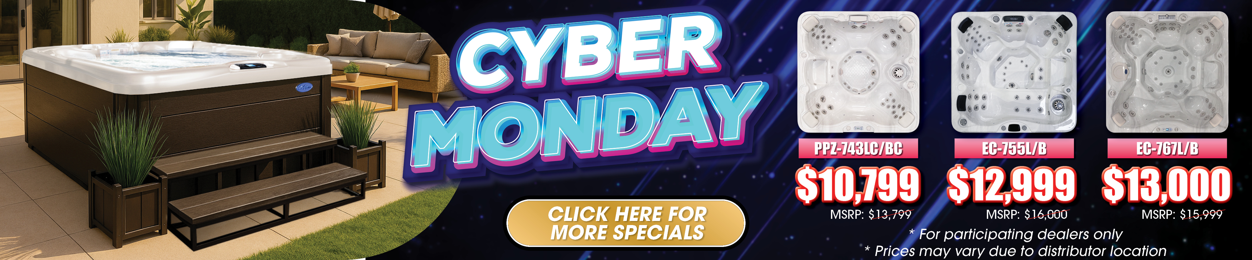 Calspas hot tub being used in a family setting - Phoenix